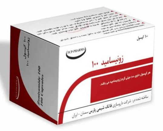 تصویر ZONISAMIDE FCP 100MG CAP